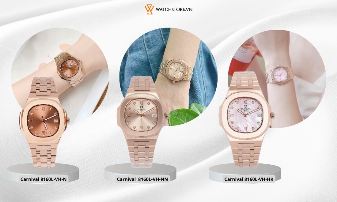 Điểm danh 8+ đồng hồ tặng vợ đẹp, tinh tế và ý nghĩa nhất 5 Carnival thích hợp làm quà tặng vợ