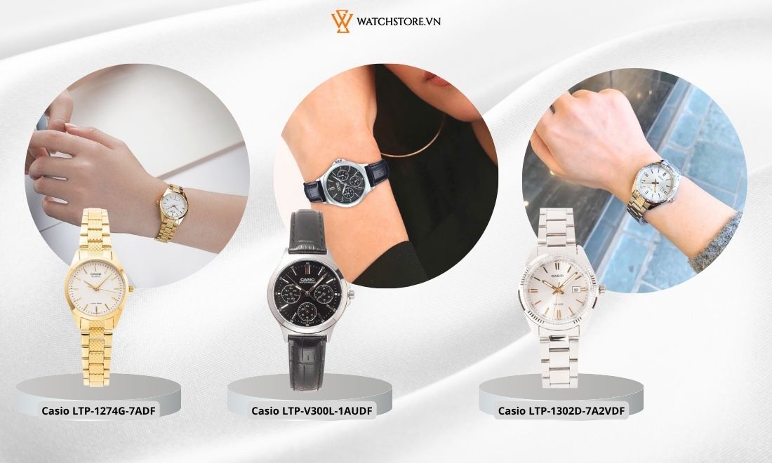 Điểm danh 8+ đồng hồ tặng vợ đẹp, tinh tế và ý nghĩa nhất 2 Đồng hồ tặng vợ Casio LTP