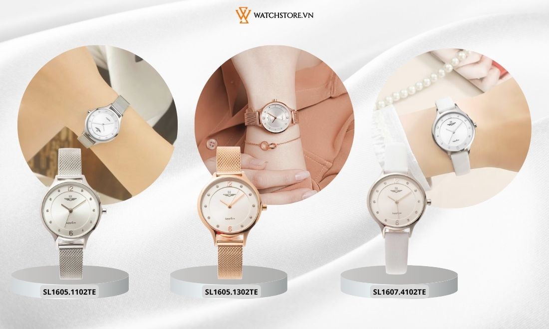 Điểm danh 8+ đồng hồ tặng vợ đẹp, tinh tế và ý nghĩa nhất 9 Đồng hồ SRWatch