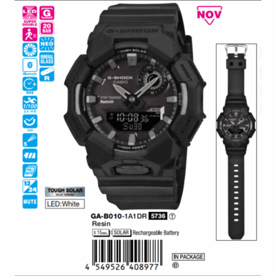 Ảnh sản phẩm Casio 52.3 x 49.3 Nam GA-B010-1A1DR
