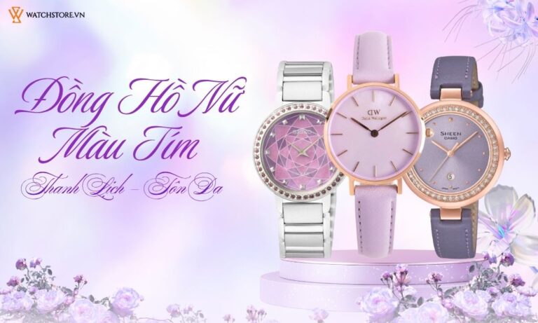 dong ho nu mau tim