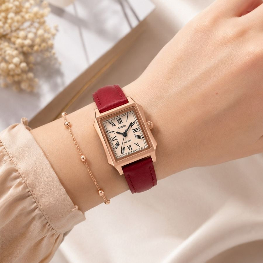 Đồng Hồ Casio LTP-B190RGL-4BVDF Nữ Chính Hãng – Bảo Hành 5 Năm